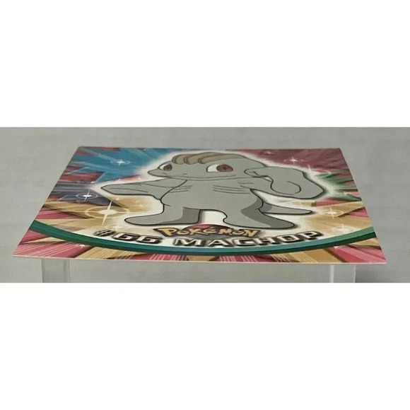 Pokemon Card Machop #66 TOPPS Series 1 NM 1999 Non-Holo TV Animation Edition - Picture 13 of 14